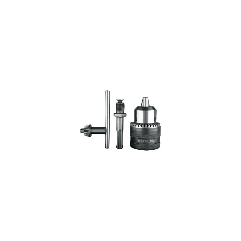 Broquero con llave de 1/2? con adaptador SDS Plus Truper Mod. BRO-1/2S