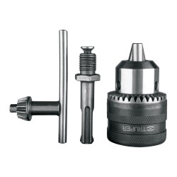 Broquero con llave de 1/2? con adaptador SDS Plus Truper Mod. BRO-1/2S