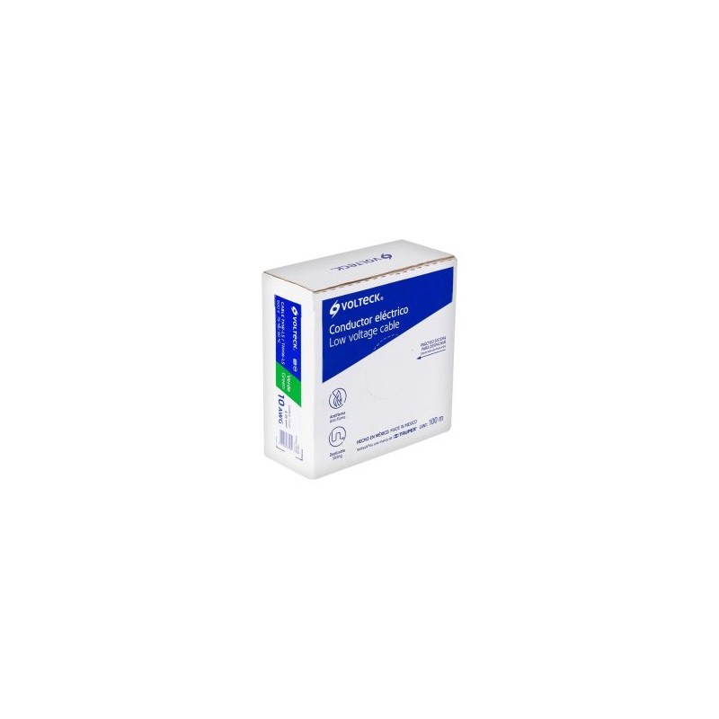 Caja de cable Verde Volteck cobre 100 metros