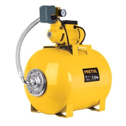 Bomba hidroneumática PRETUL 50 litros 1/2 HP Mod. HIDR-1/2x50P