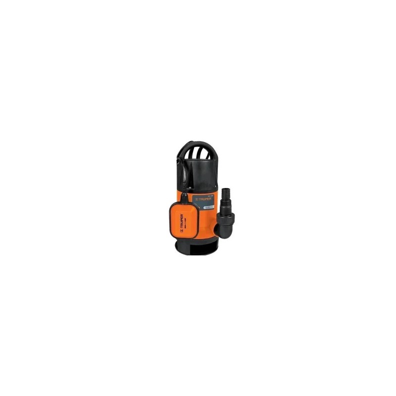 Bomba sumergible plástica para agua sucia TRUPER 1 HP Mod BOS-1SP