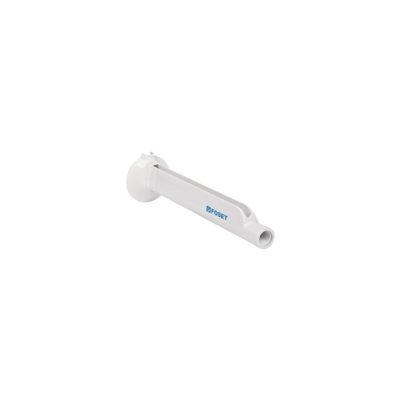 Brazo plástico Foset para regadera eléctrica REGEL-3 y REGEL-4 Mod. BRA-REGEL