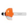 Broca para router, bocel cuarto 1-1/8? con balero Truper Mod. BROU-BC1-1/8X