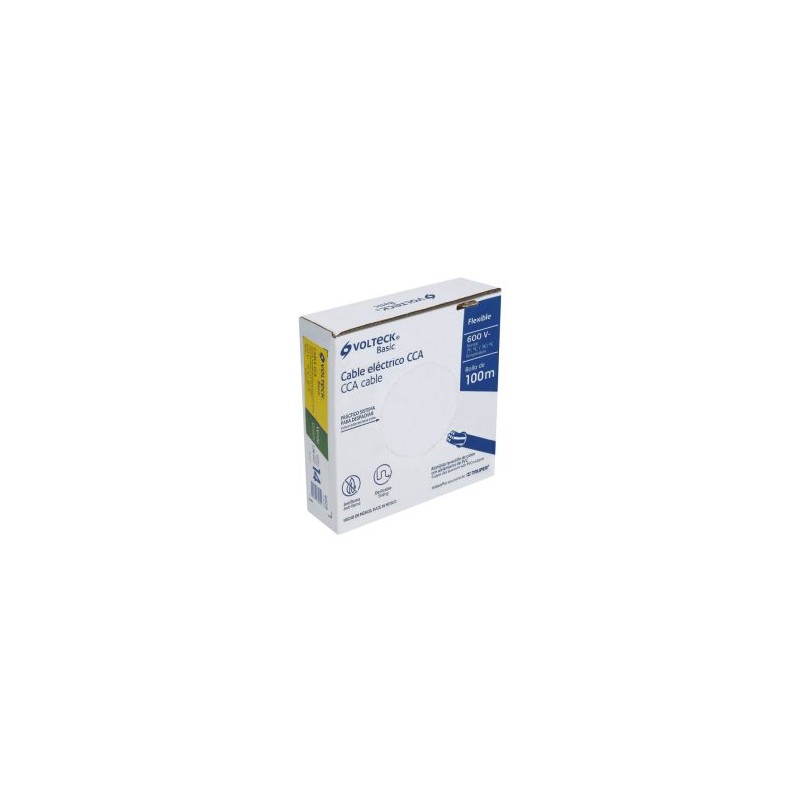 Caja de cables verdes CCA Volteck Basic 100 metros
