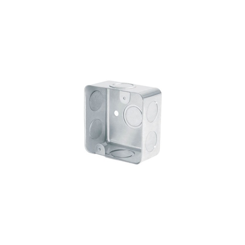 Caja eléctrica cuadrada Volteck 3? x 3? reforzada Mod. CCH-3X3