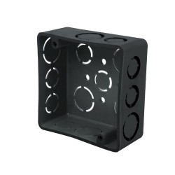 Caja eléctrica cuadrada Volteck 4? x 4? plástica Mod. CCH-4X4P