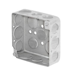Caja eléctrica cuadrada Volteck 4? x 4? reforzada Mod. CCH-4X4C