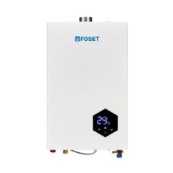 Calentador De Agua Instantáneo Modulante Foset 14 L, 2 Servicios a Gas, LP, Mod. CALE-14IM