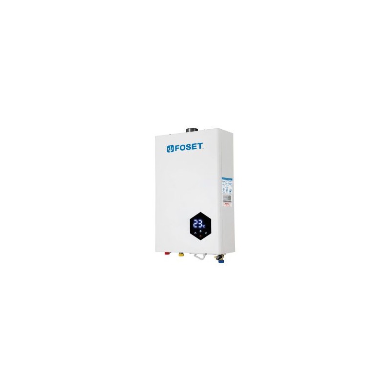 Calentador Instantáneo modulante 3 servicios gas L.P. FOSET 16 litros Mod. CALE-16IM