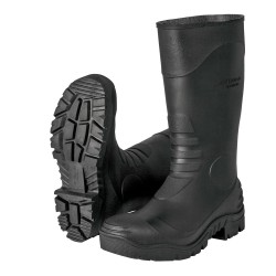 Calzado industrial para jardín de PVC Truper negro