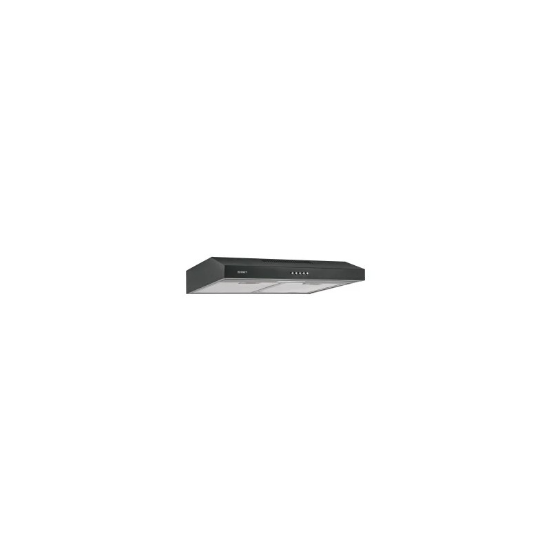 Campana Empotrable Negra Foset 60 cm para Estufa Mod. CAME-60M