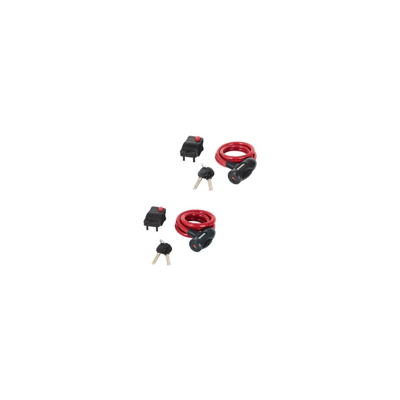 Candados de seguridad Hermex de cable con llave con uso ligero 1 m