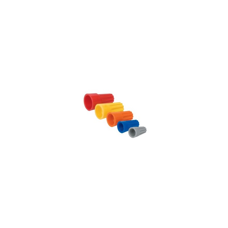 Capuchones para empalme de cables Volteck varios colores bolsas 20 piezas Mod. CAPU-0818