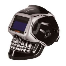 Careta electrónica para soldar Truper modelo calavera sombra 9 a 13 Mod. CAREL-913C
