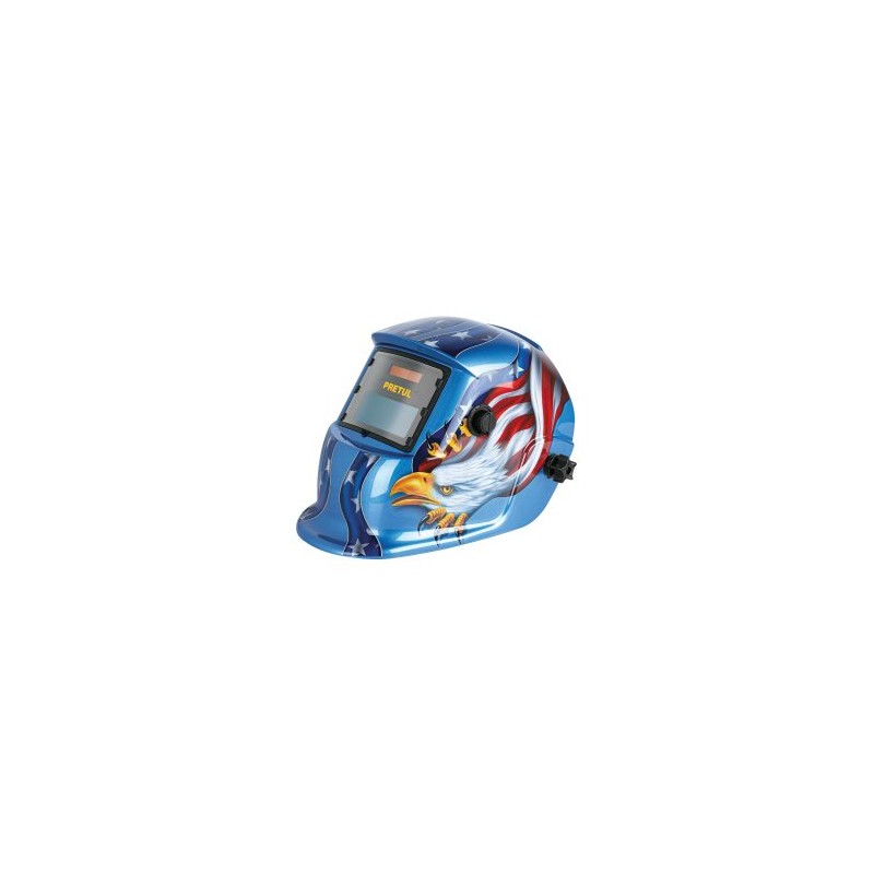 Careta para soldar electrónica águila Pretul, sombra 9 a 13 Mod. CAREL-11AP