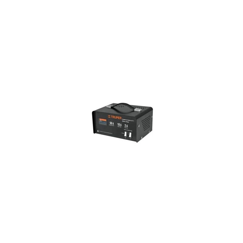 Cargador de baterías para carro Truper de 12 V y 50 A Mod. CARBA-50