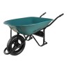 Carretilla con llanta Imponchable bastidor tubular Truper 5 ft3 Mod. CAT-15FF