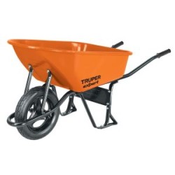 Carretilla con llanta Imponchable bastidor tubular Truper Expert 6 ft3 Mod. CAT-60X