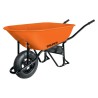 Carretilla con llanta neumatica, bastidor tubular TRUPER 8 ft3 Mod. CAR-81