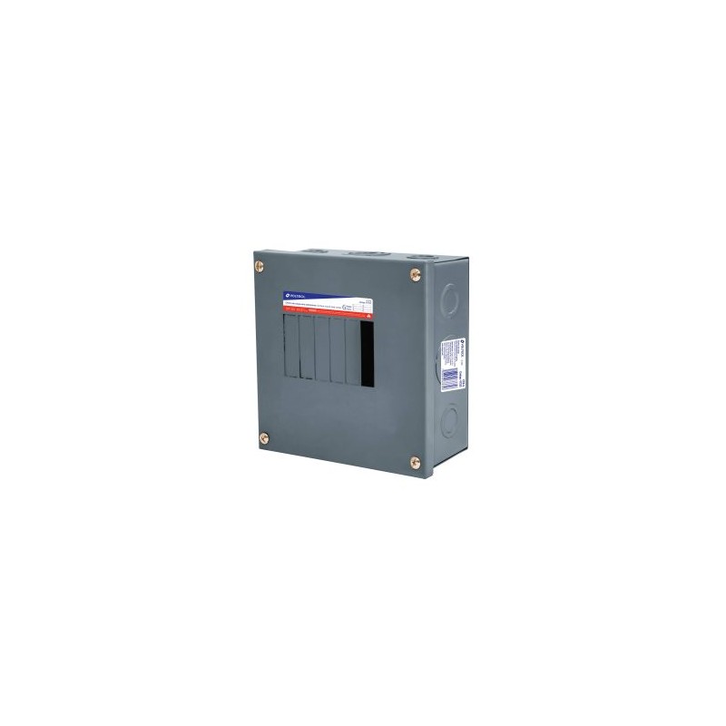 Centro de carga de sobreponer Volteck 6 polos Mod. CCS-6