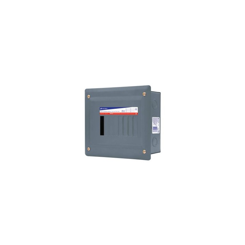 Centro de carga empotrable Volteck 8 polos Mod. CCE-8