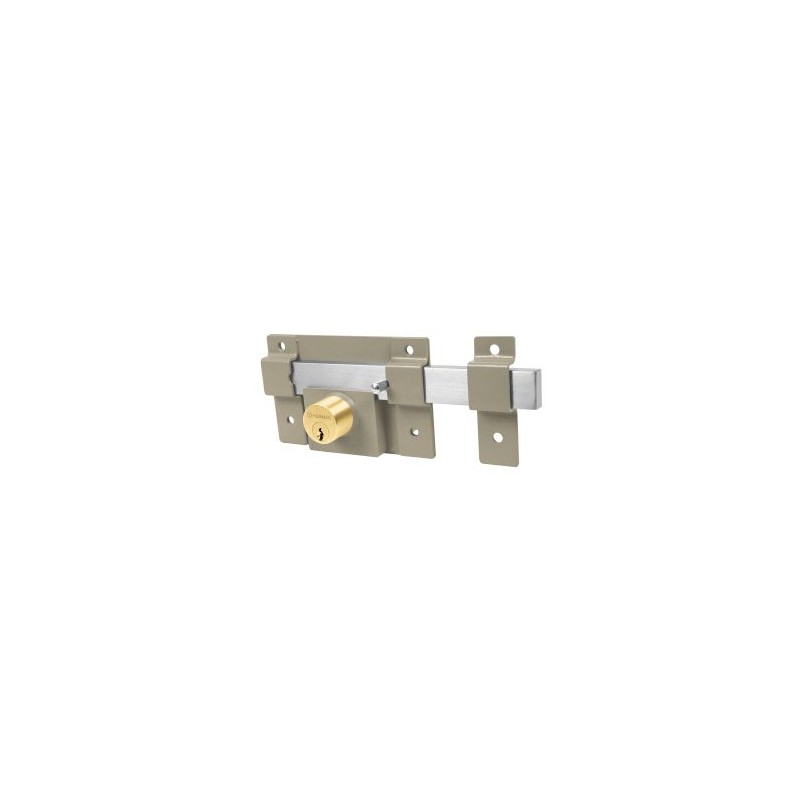 Cerradura de barra libre Hermex con dos llaves estándar Mod. CB-35