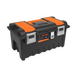 Caja de herramientas con compartimientos y broches metálicos TRUPER 19” Mod. CHA-19S