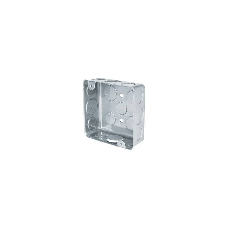 Caja eléctrica cuadrada Volteck 4? x 4? económica Mod. CCH-4X4E