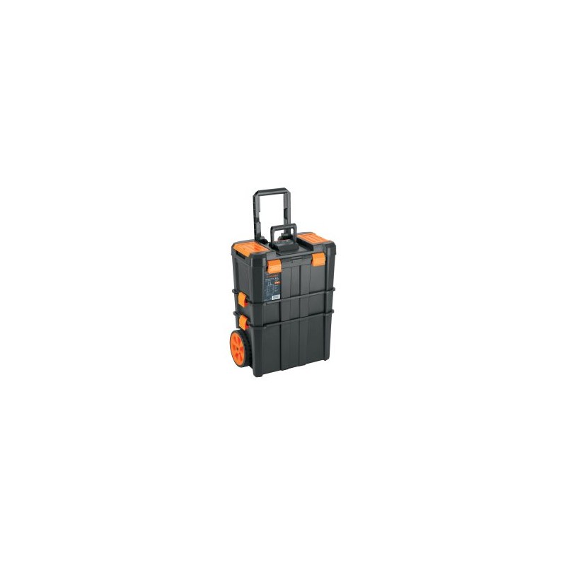 Caja para herramientas 19?x25? 3 en 1 desmontable con ruedas Truper Mod. CHP-1925R