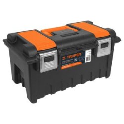 Caja para herramientas con compartimientos, broches metálicos TRUPER 22” Mod. CHA-22S