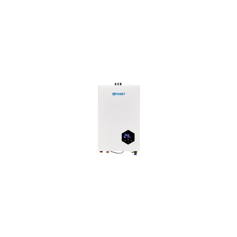 Calentador De Agua Instantáneo Modulante Foset 14 L, 2 Servicios a Gas, LP, Mod. CALE-14IM