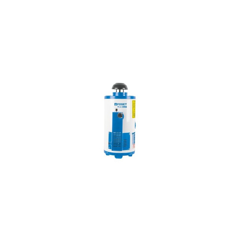 Calentador de paso 1 servicio gas L.P. FOSET 6 litros Mod. CALE-6PA