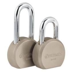 Candados de seguridad de acero Hermex máxima seguridad llave tetra