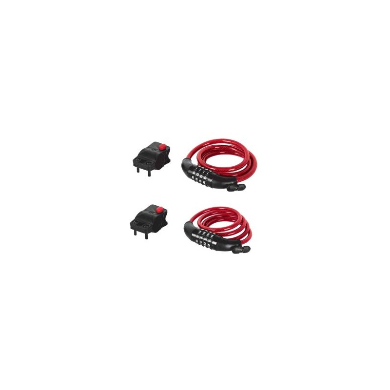 Candados de seguridad Hermex de cable de combinación uso ligero