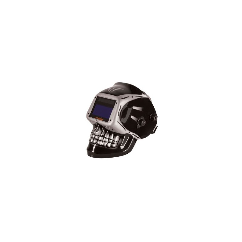 Careta electrónica para soldar Truper modelo calavera sombra 9 a 13 Mod. CAREL-913C