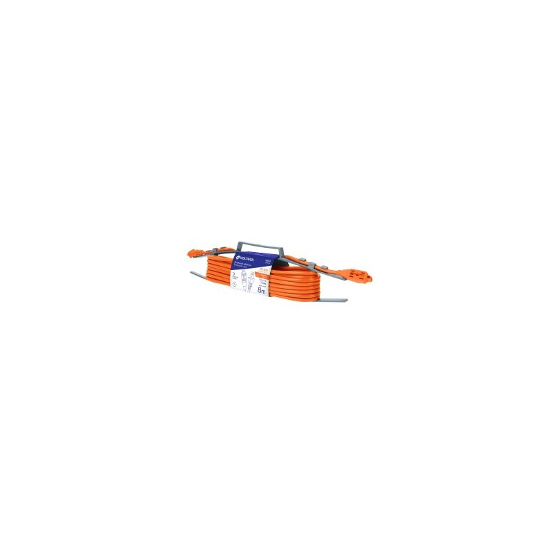 Extensiones de uso rudo calibre 16 Volteck porta extensión