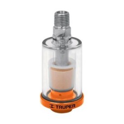 Filtro Separador de agua y aceite TRUPER ¼” NPT Mod. FISE