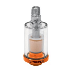 Filtro Separador de agua y aceite TRUPER ¼” NPT Mod. FISE