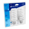 Foco ahorrador Volteck espiral T4 24 W luz de día 2 unidades Mod. F-24EX2