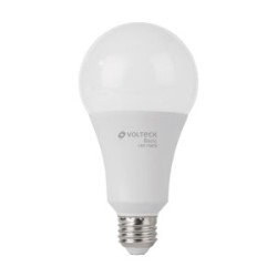 Foco de LED Volteck Basic tipo bulbo A25 18 W luz de día Mod. LED-150FB