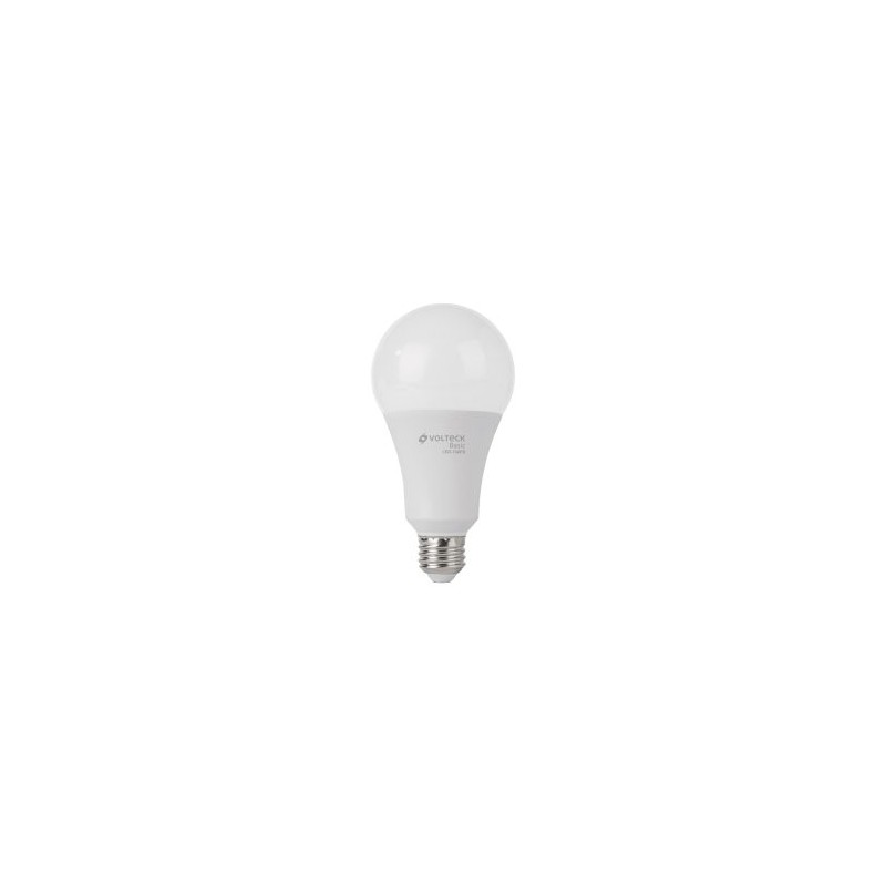 Foco de LED Volteck Basic tipo bulbo A25 18 W luz de día Mod. LED-150FB