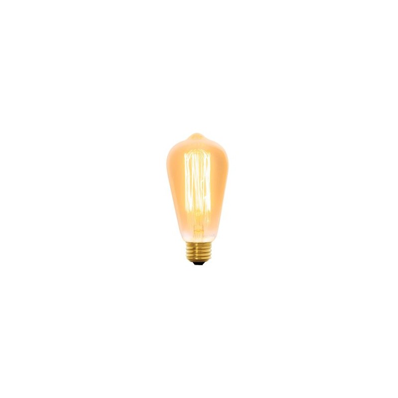 Foco incandescente vintage Volteck 40 W tipo Edison Mod. FIV-40E