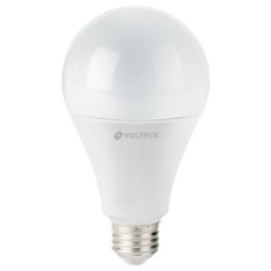 Foco LED Volteck A25 18 W luz cálida Mod. LED-125C
