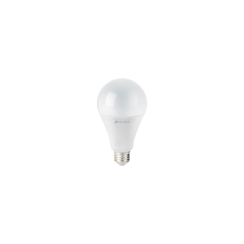 Foco LED Volteck A25 18 W luz cálida Mod. LED-125C