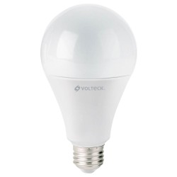 Foco LED Volteck A25 18 W luz cálida Mod. LED-125C