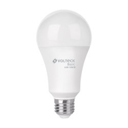Foco LED Volteck Basic tipo bulbo A22 16 W luz cálida Mod. LED-125CB