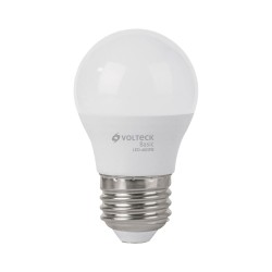 Foco LED Volteck Basic tipo bulbo G45 5 W luz de día Mod. LED-40GFB