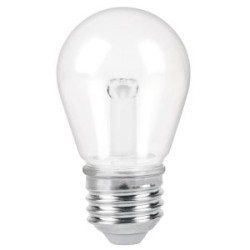 Foco LED Volteck S14 sin filamento 1 W luz cálida Mod. LED-10C