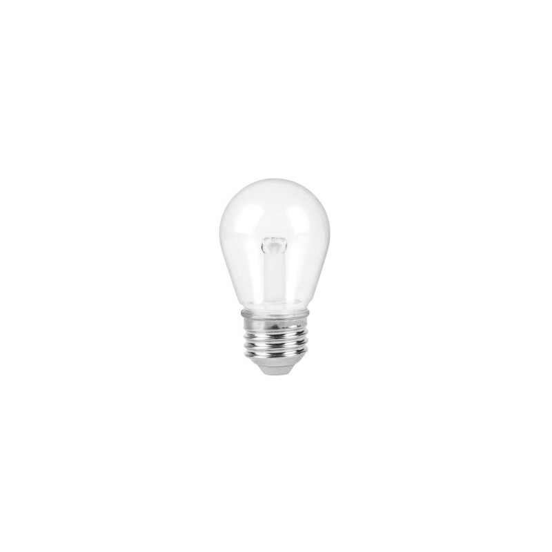 Foco LED Volteck S14 sin filamento 1 W luz cálida Mod. LED-10C