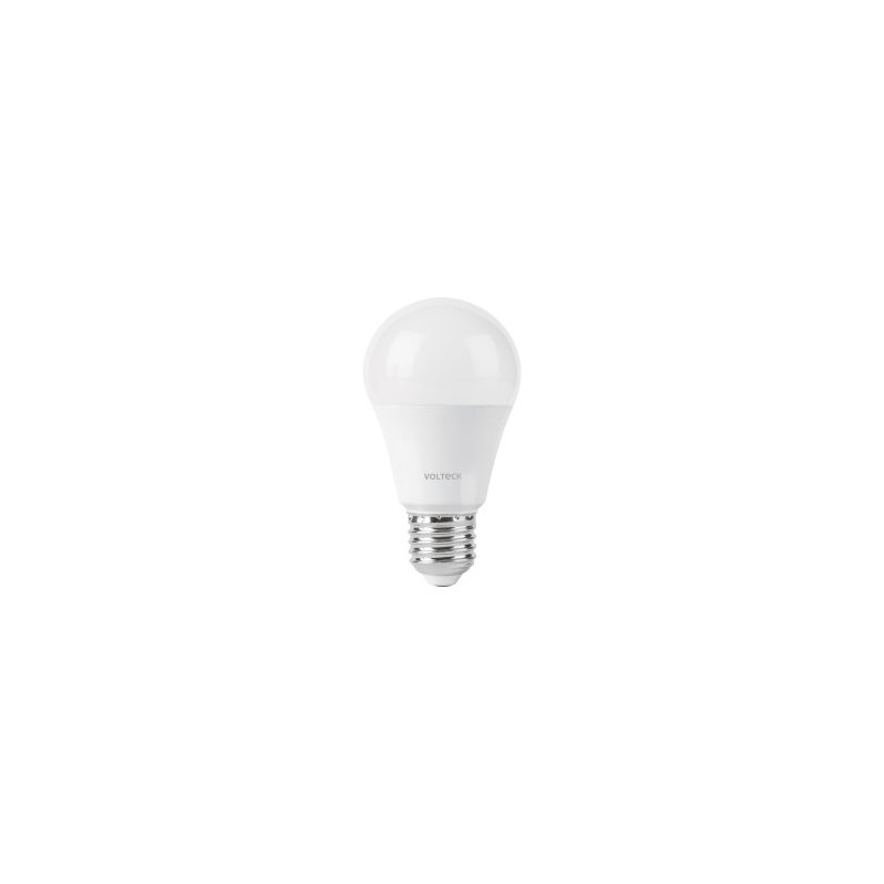 Foco LED Volteck tipo bulbo A19 9 W con sensor de movimiento Mod. LED-60SM